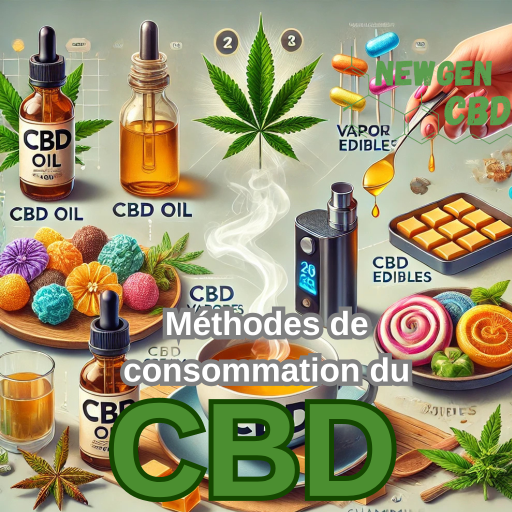 Différentes méthodes de consommation du cbd